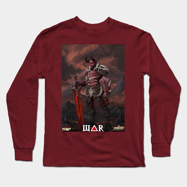 War Long Sleeve T-Shirt by Toytally Rad Creations